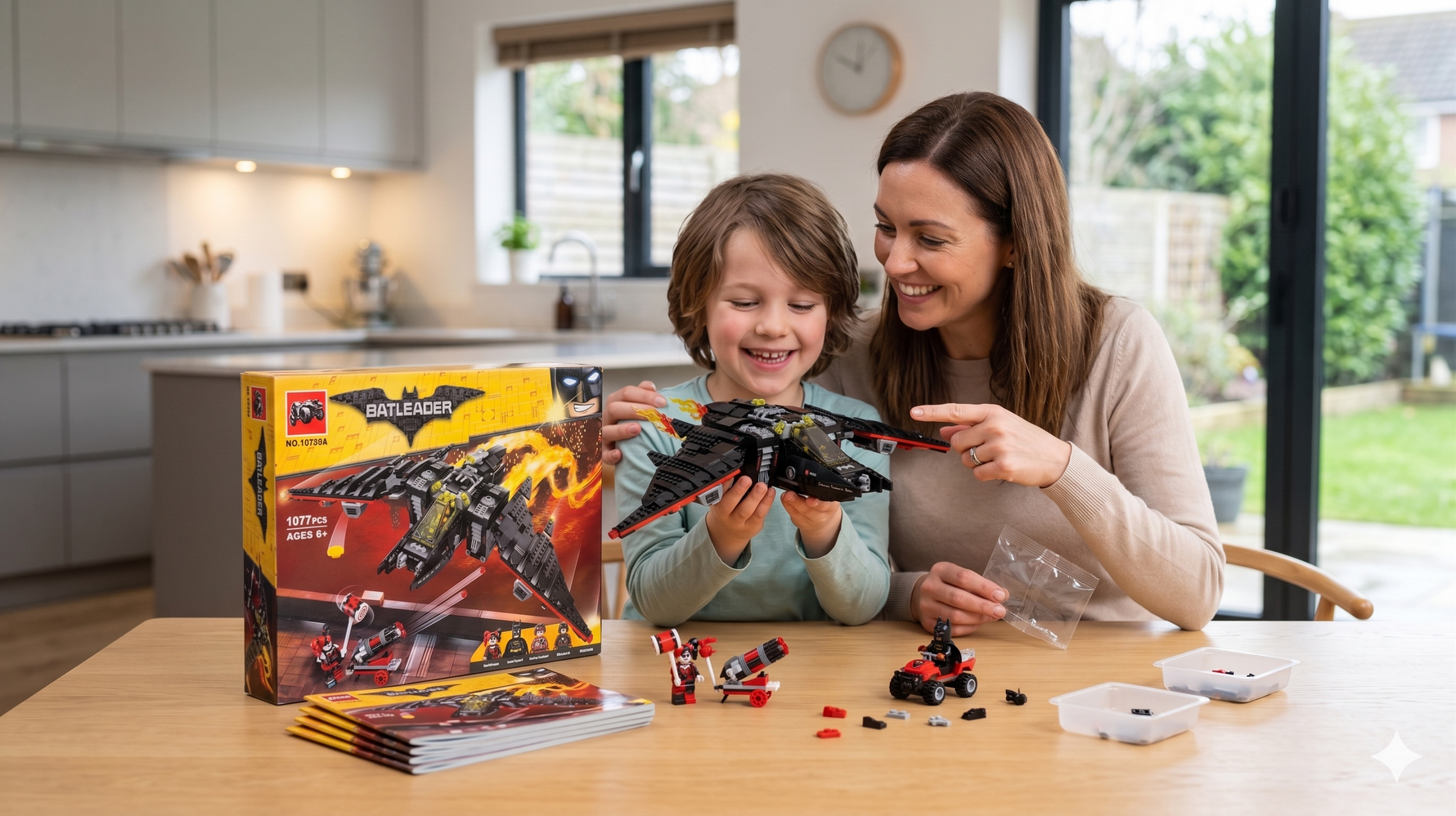 Batleader Building Blocks Set