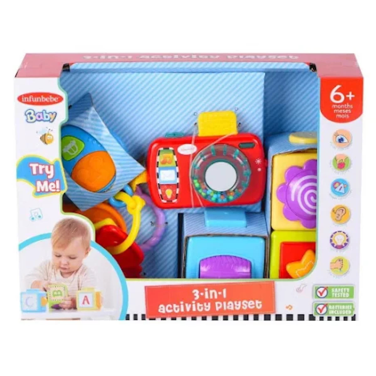 Infunbebe 3-in-1 Activity Playset