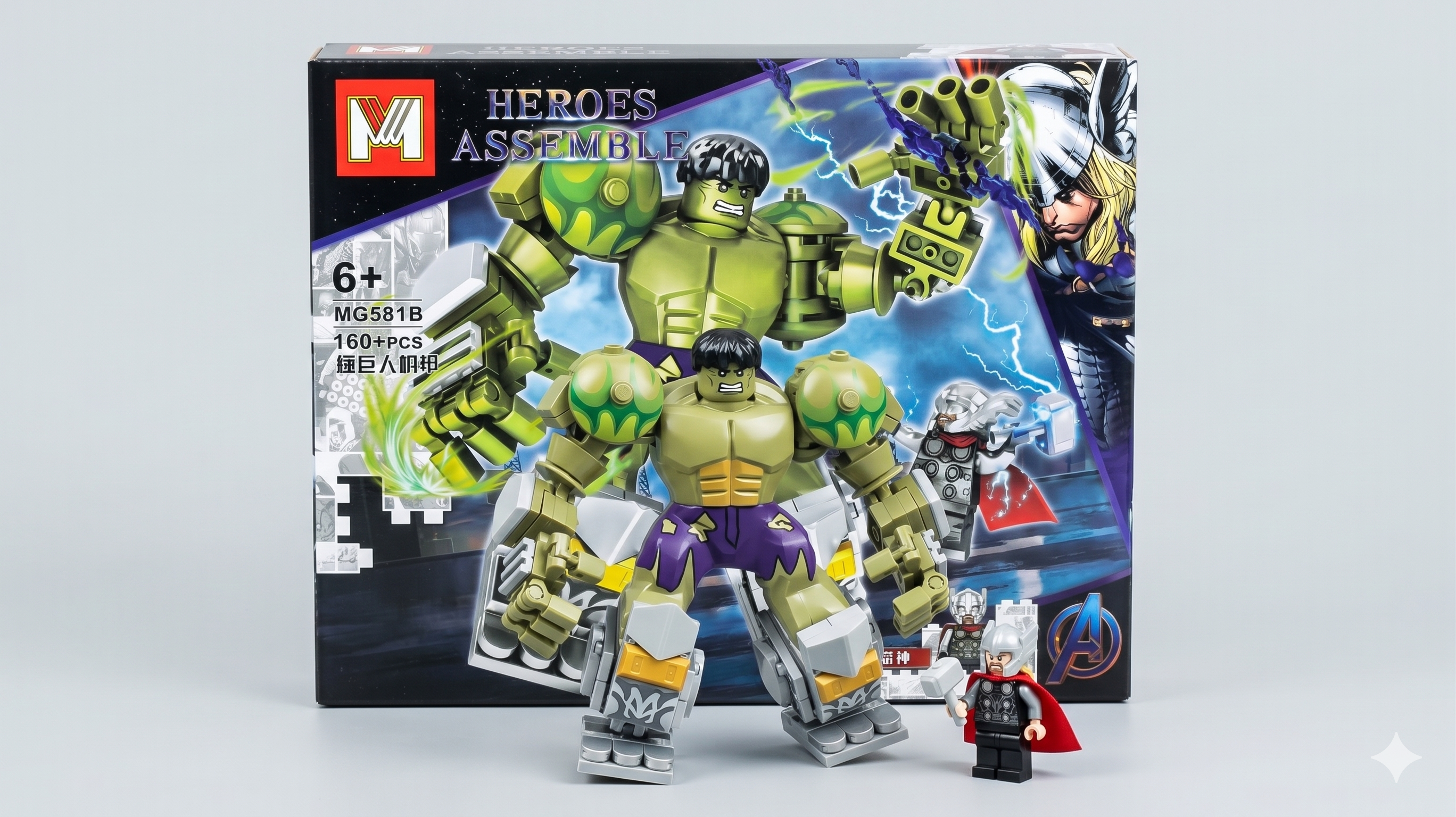 Hulk Assemble Building Set