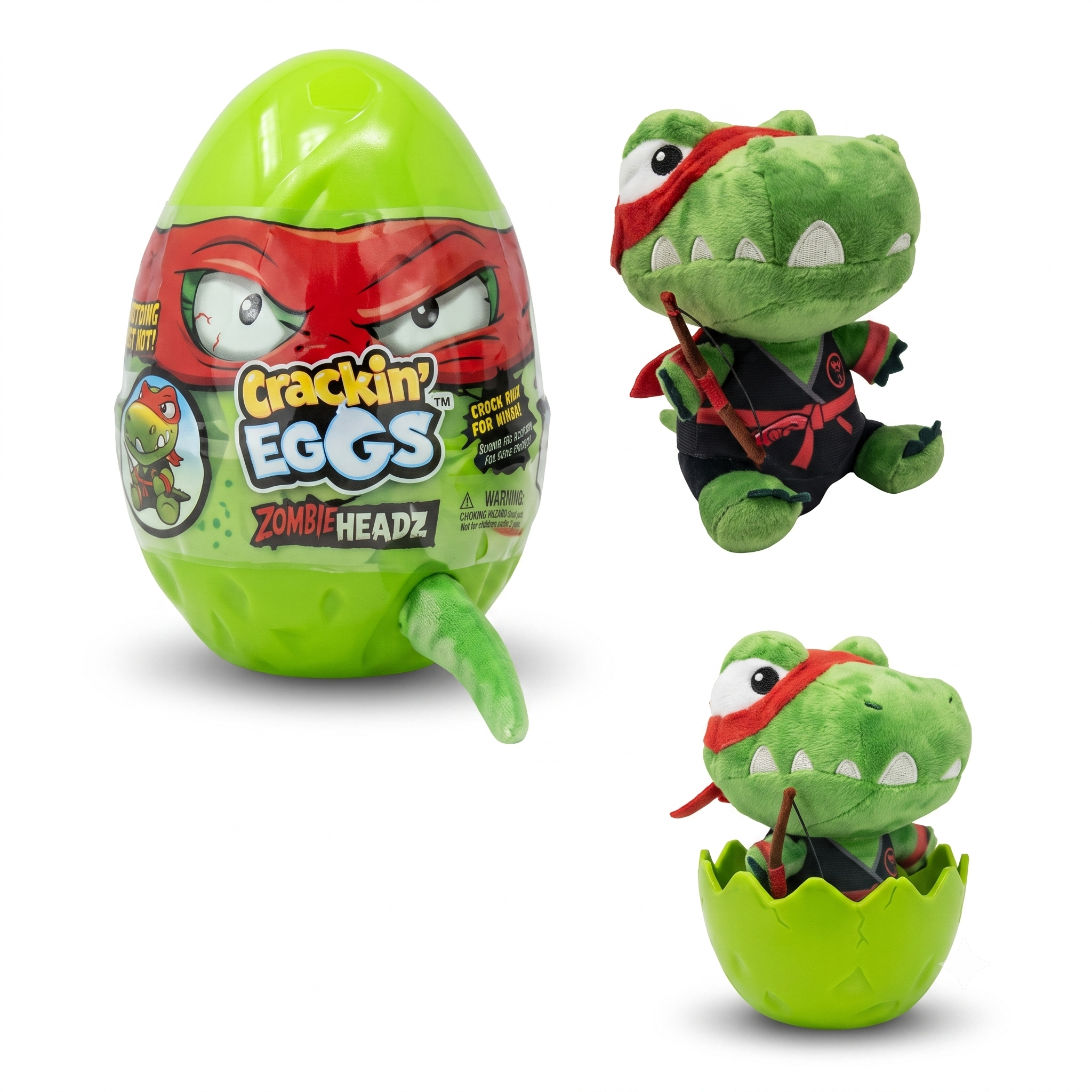 Zombieheadz Crackin' Eggs Toy