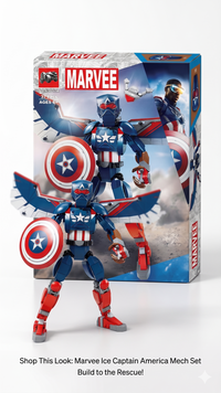 Captain America Mech Set