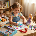 DIY Coloring Fashion Doll Set