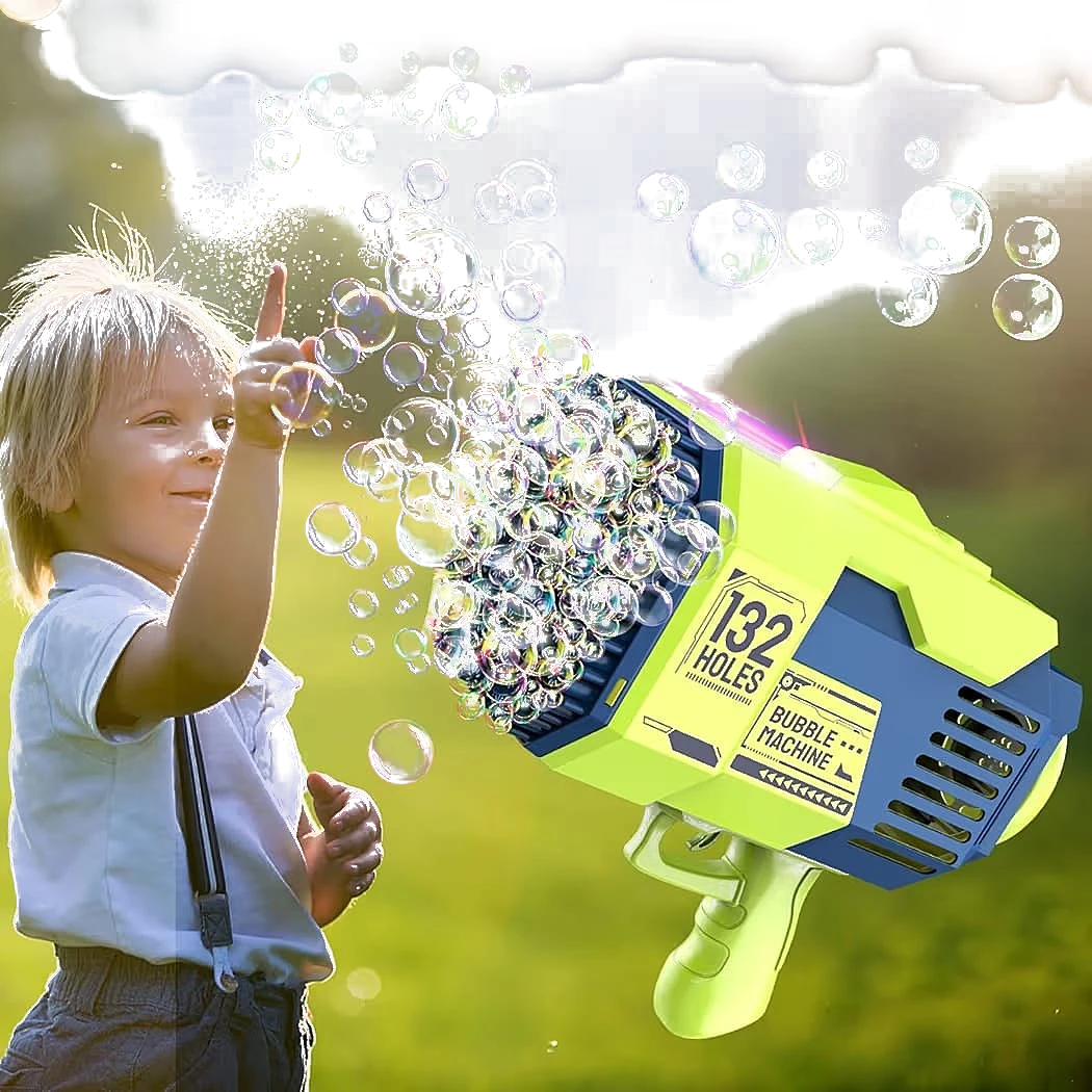 132 Holes Bubble Machine