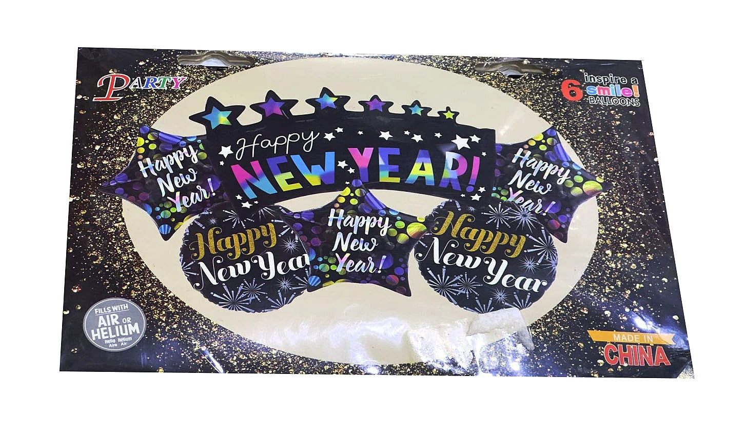 Happy New Year Balloons