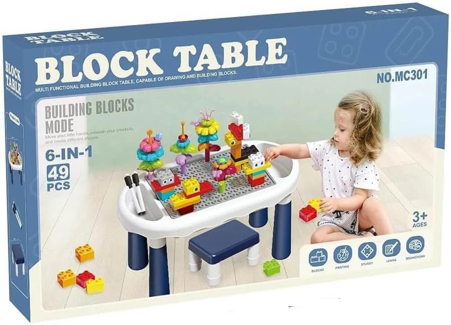 6-in-1 Block Table