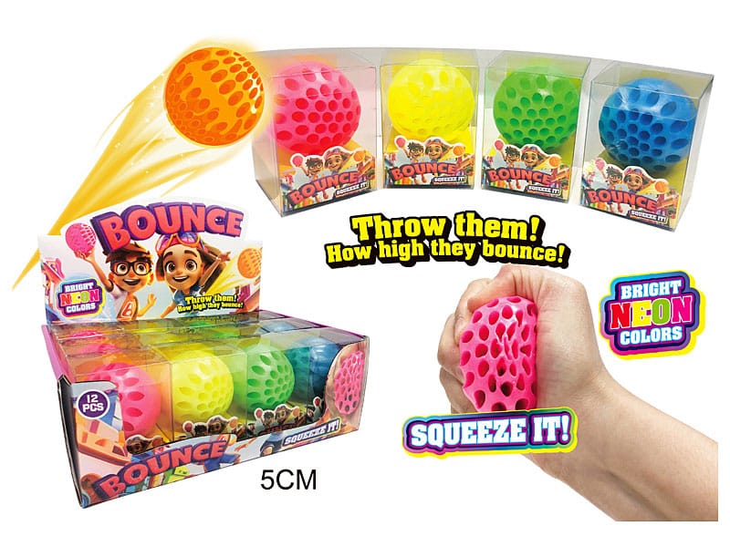 Bounce Squeeze Balls 12 PCS