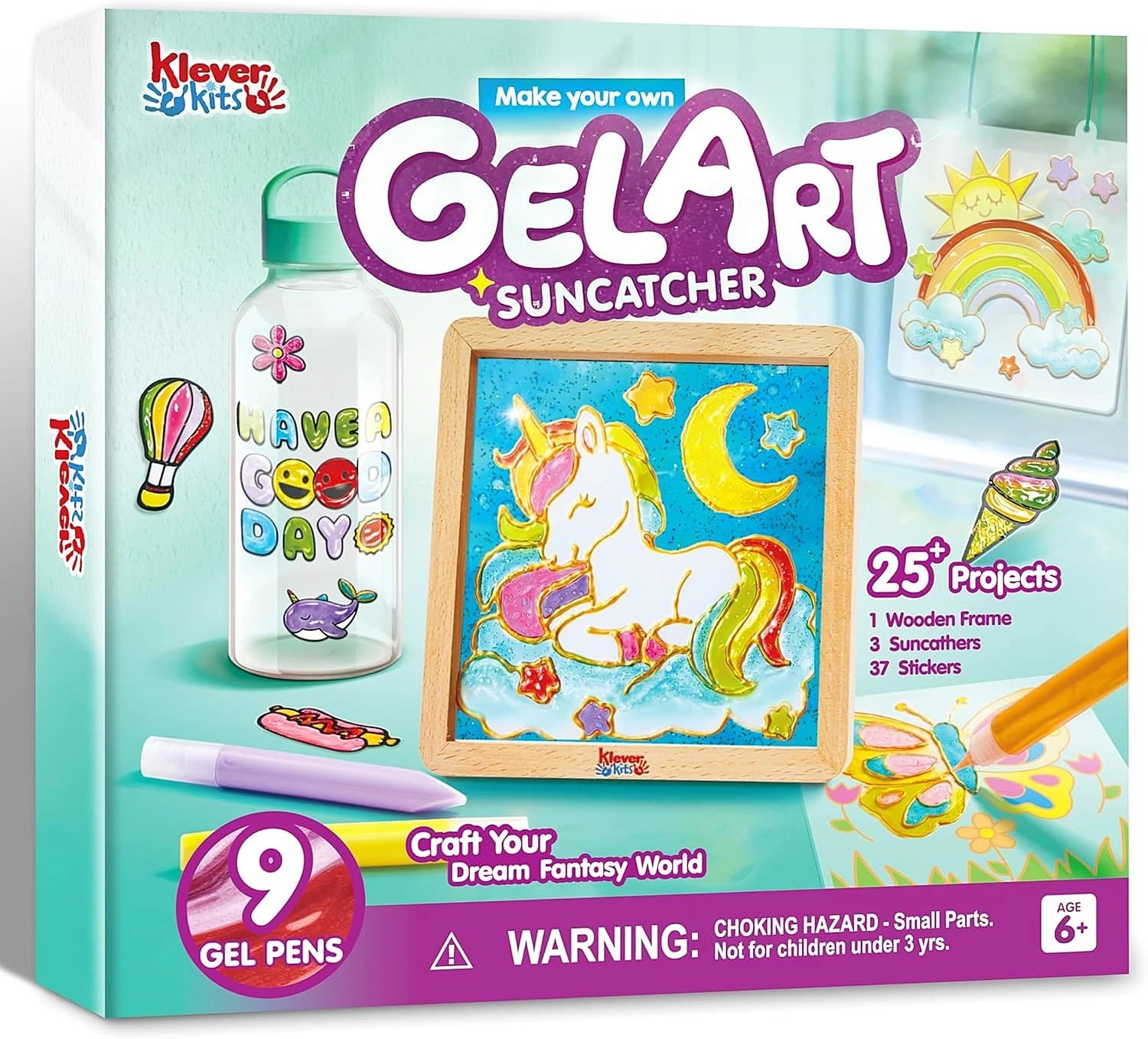 Klever GelArt Suncatcher
