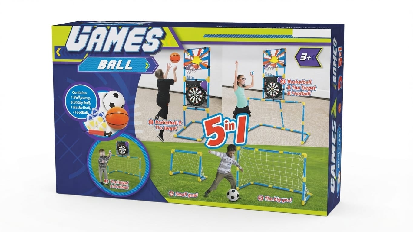 5-in-1 Sports Game Set