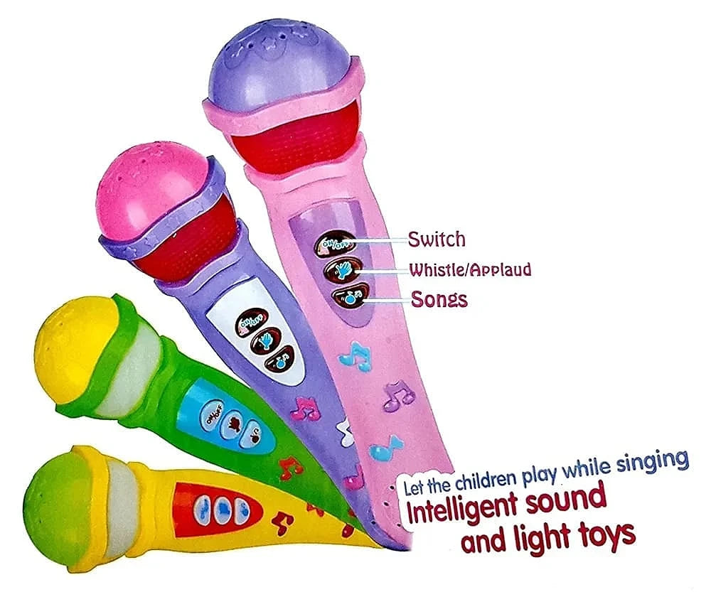 Colorful Kids Microphone Set