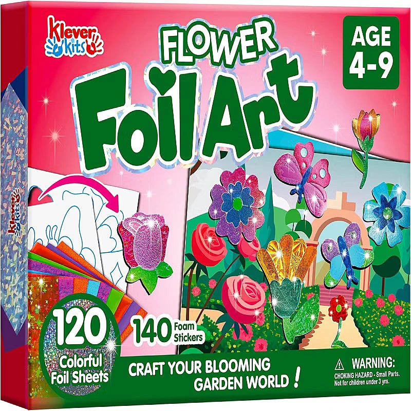 Flower Foil Art