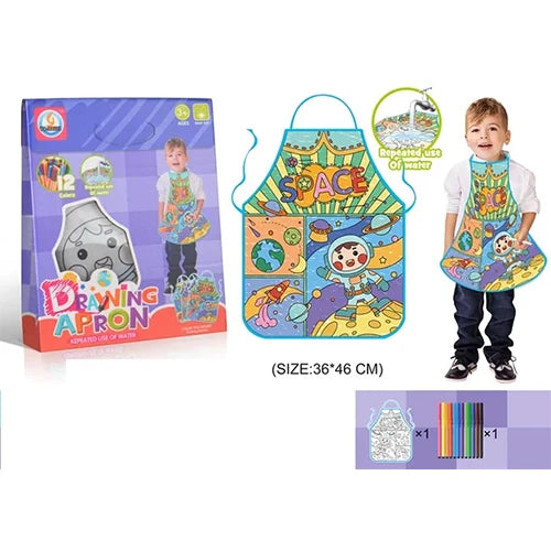 Space Drawing Apron