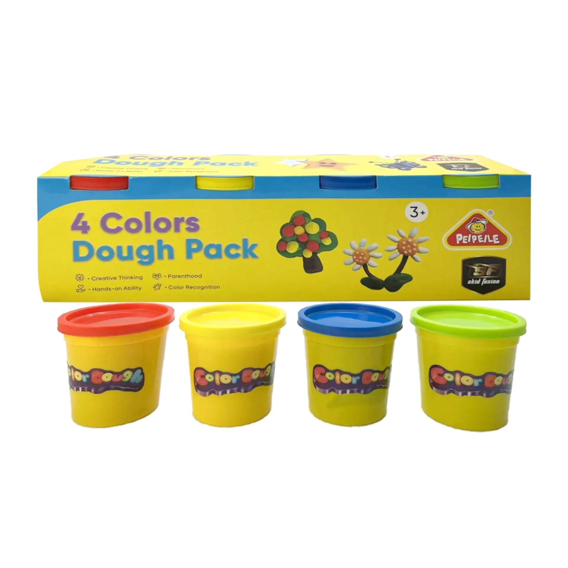 4 Colors Dough Pack