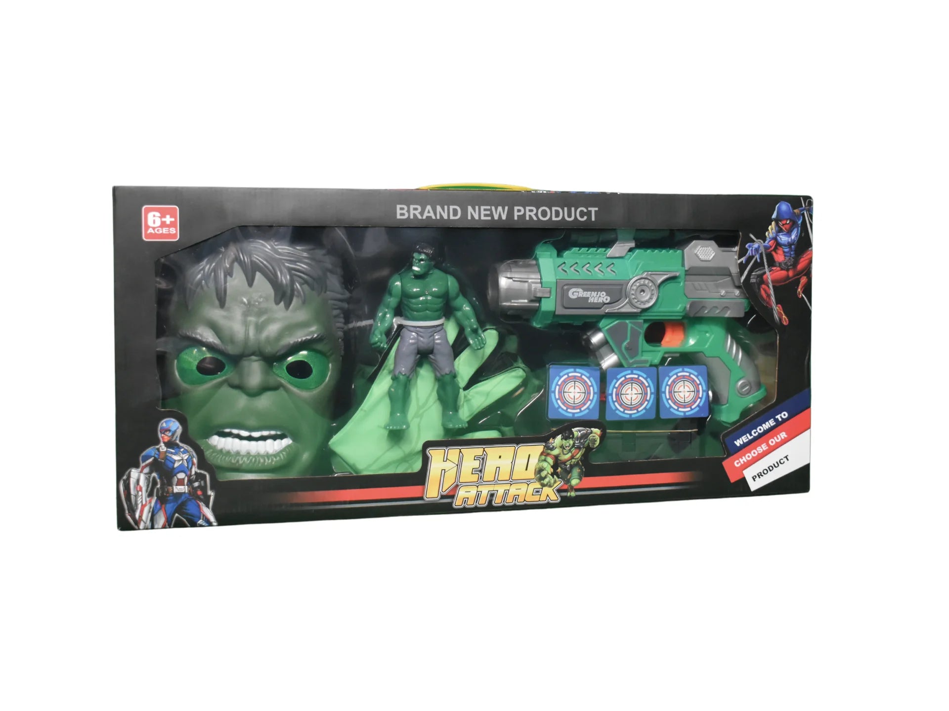 Hero Attack Playset