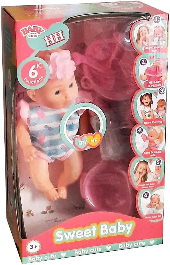 Cute Baby Doll Set