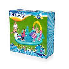 Bestway 53097 Inflatable Play Center with Inflatable Unicorn