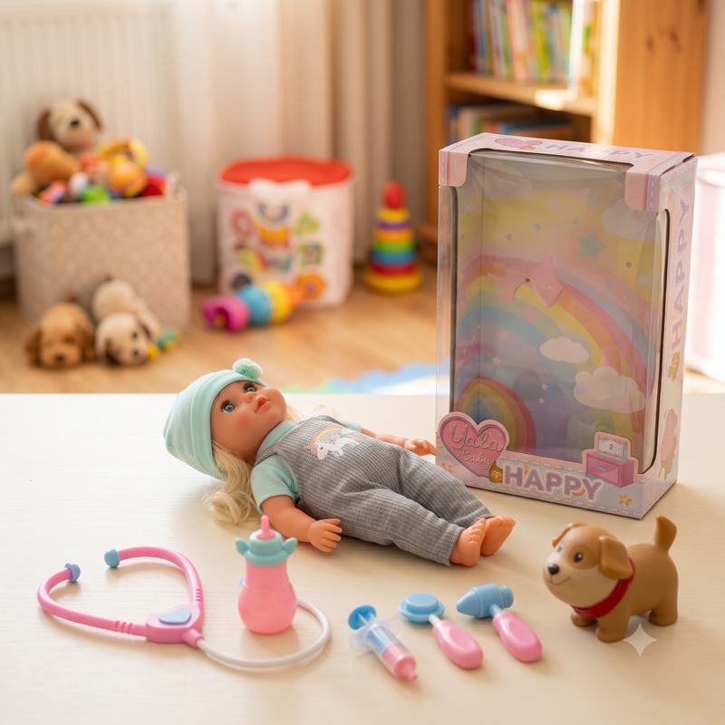 Yala Baby Happy Girl Doll