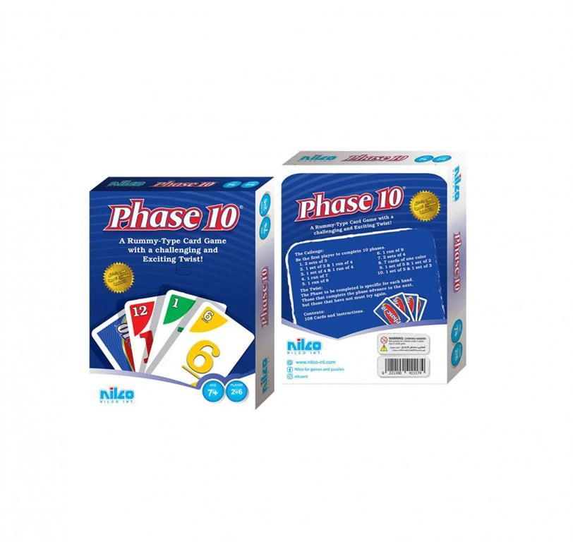 Phase 10 Card Game