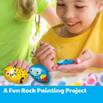 Magical Animal Rock Painting