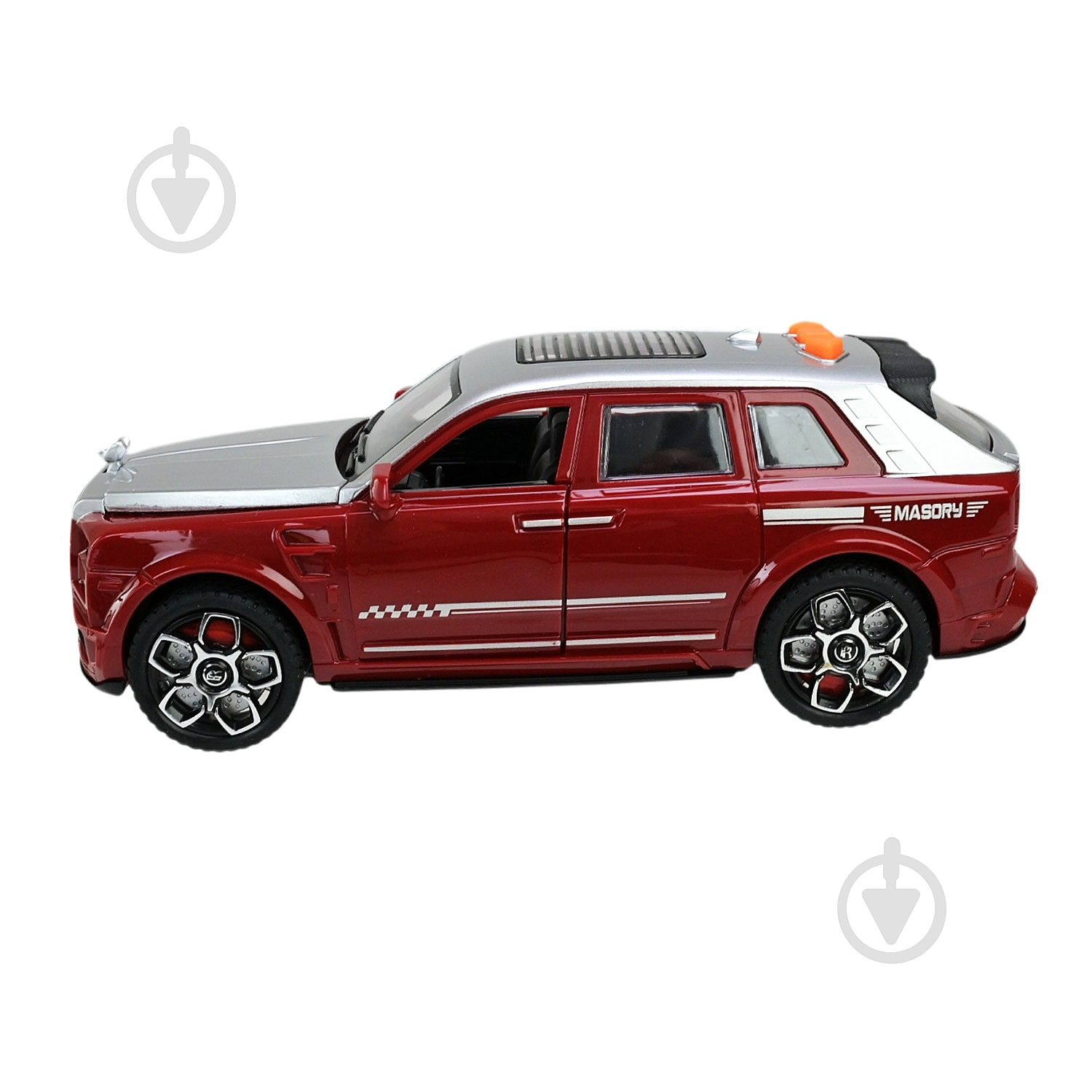 Masonry Red SUV