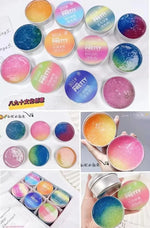 Pretty Colorful Slime Set