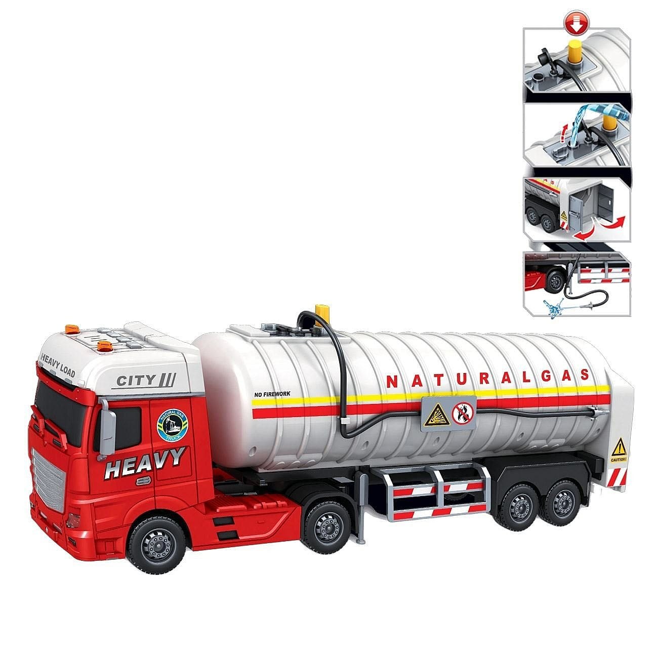 Heavy Load Gas Truck