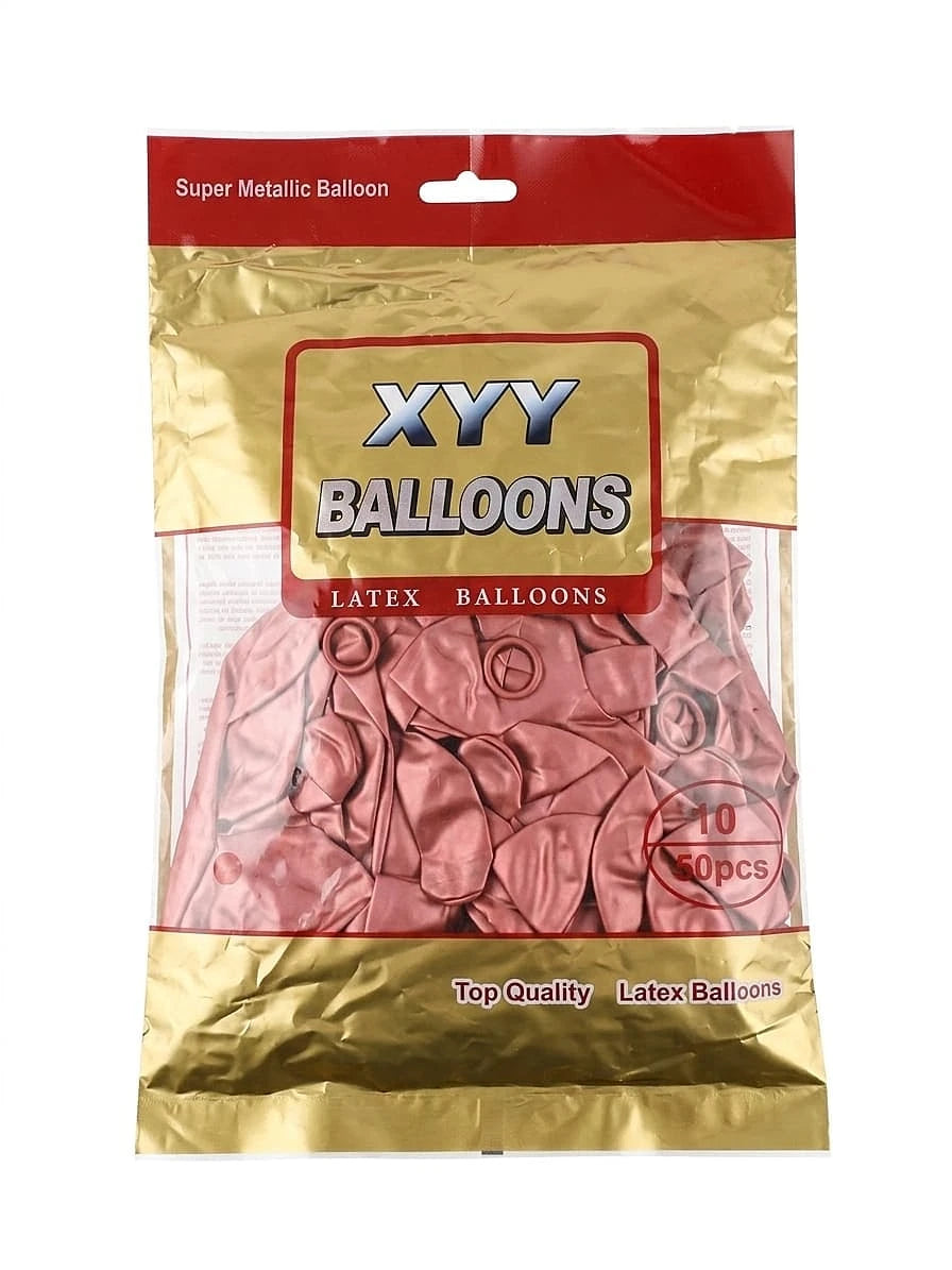 Super Metallic Latex Balloons