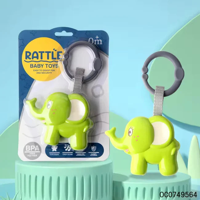 Elephant Baby Rattle