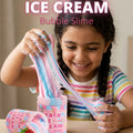 Peach Ice Cream Bubble Slime