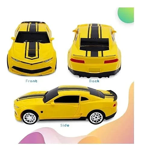 Remote Control Yellow Sports Car