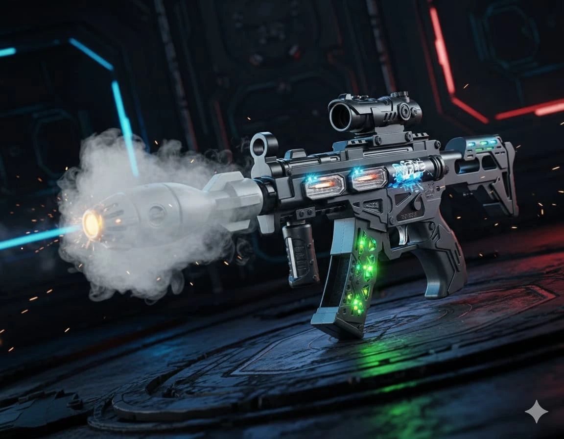 Cool Lighting Electric Gun