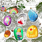 Klever Rock Painting Set