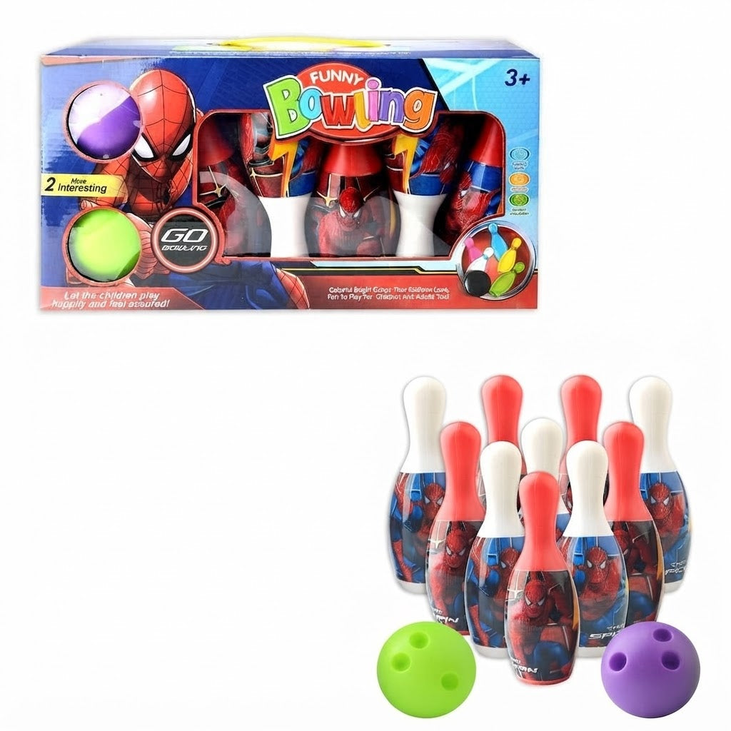 Spider-Man Bowling Set