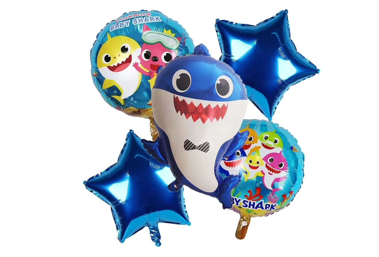 Baby Shark Balloons Set