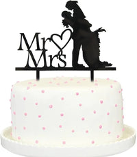 Mr & Mrs Cake Topper