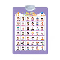 Educational Family Learning Chart