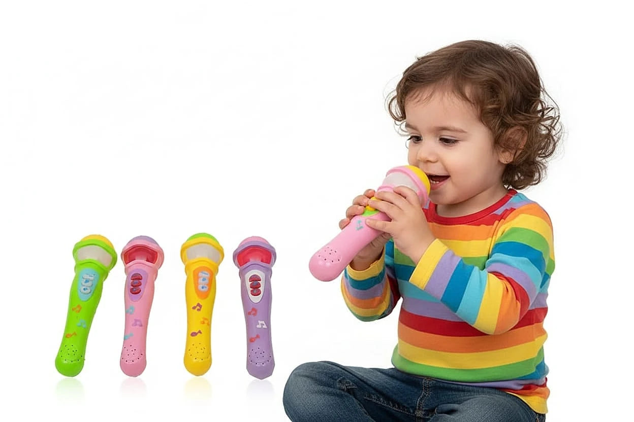 Colorful Kids Microphone Set