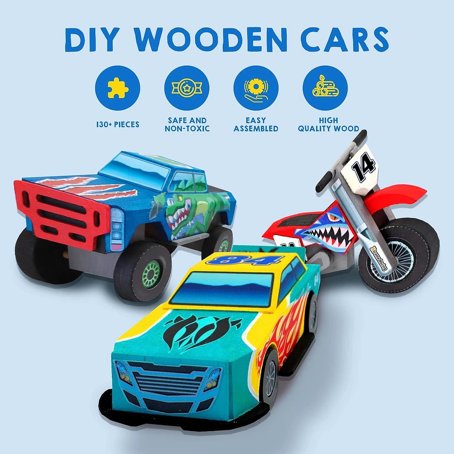 Klever Wooden Racing Vehicles