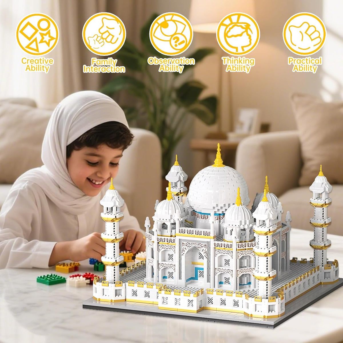 MOC Model Taj Mahal Blocks