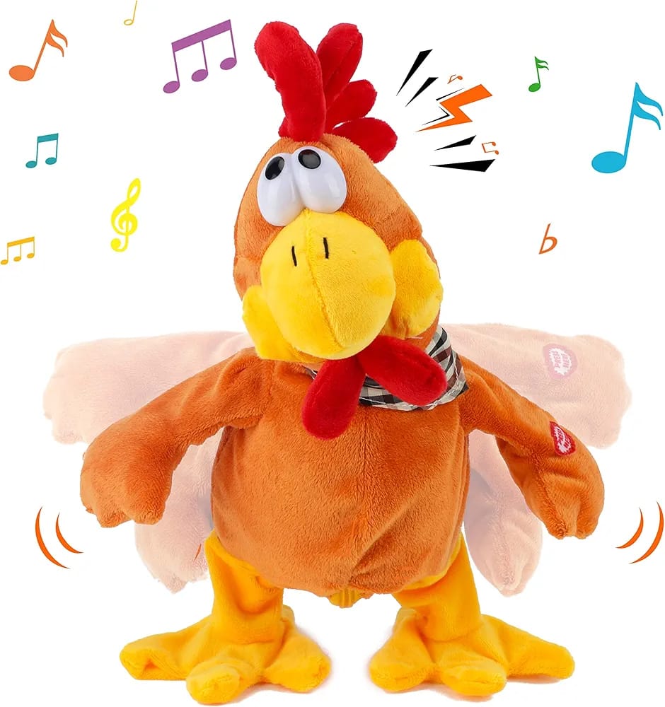 Musical Chicken Plush Toy