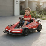 Red Ride-On Racing Car