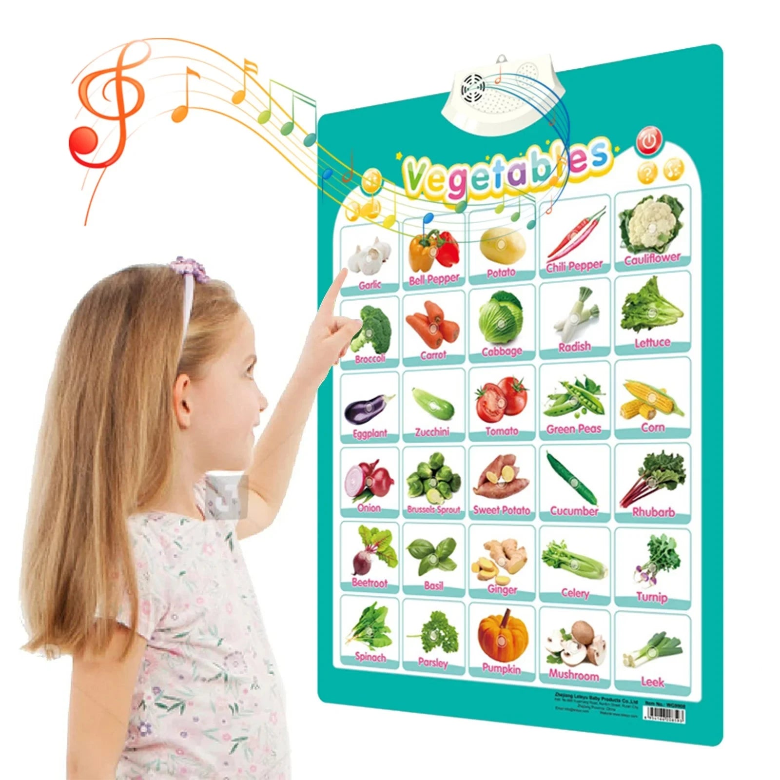 Interactive Vegetable Board