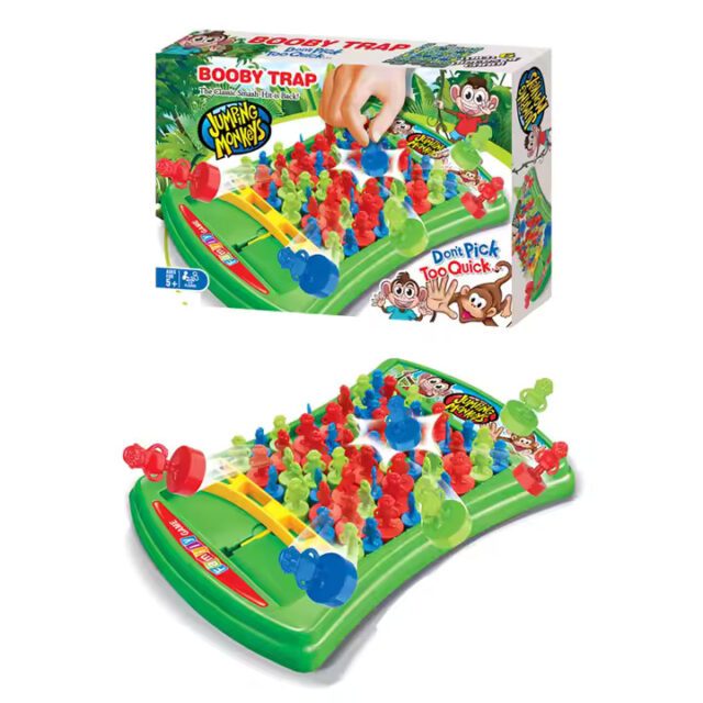 Booby Trap Jumping Monkey