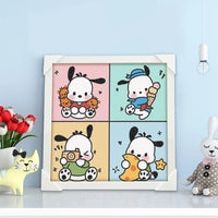 Cute Panda Art Frame