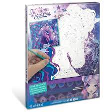 Nebulous Stars Paint-by-Number on Canvas