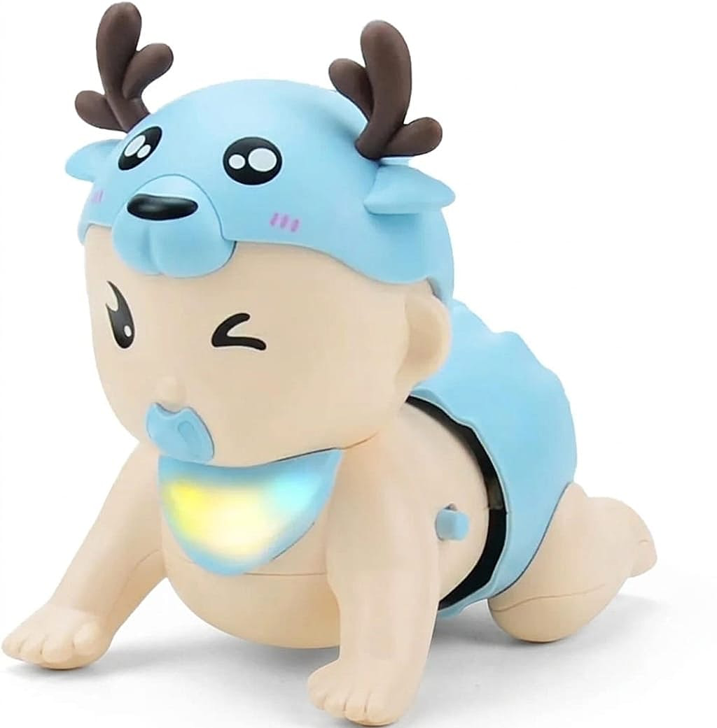 Crawling Baby Toy with Lights