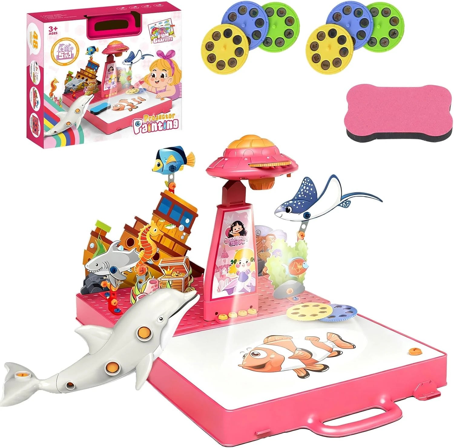 Graffiti Projector Painting Set