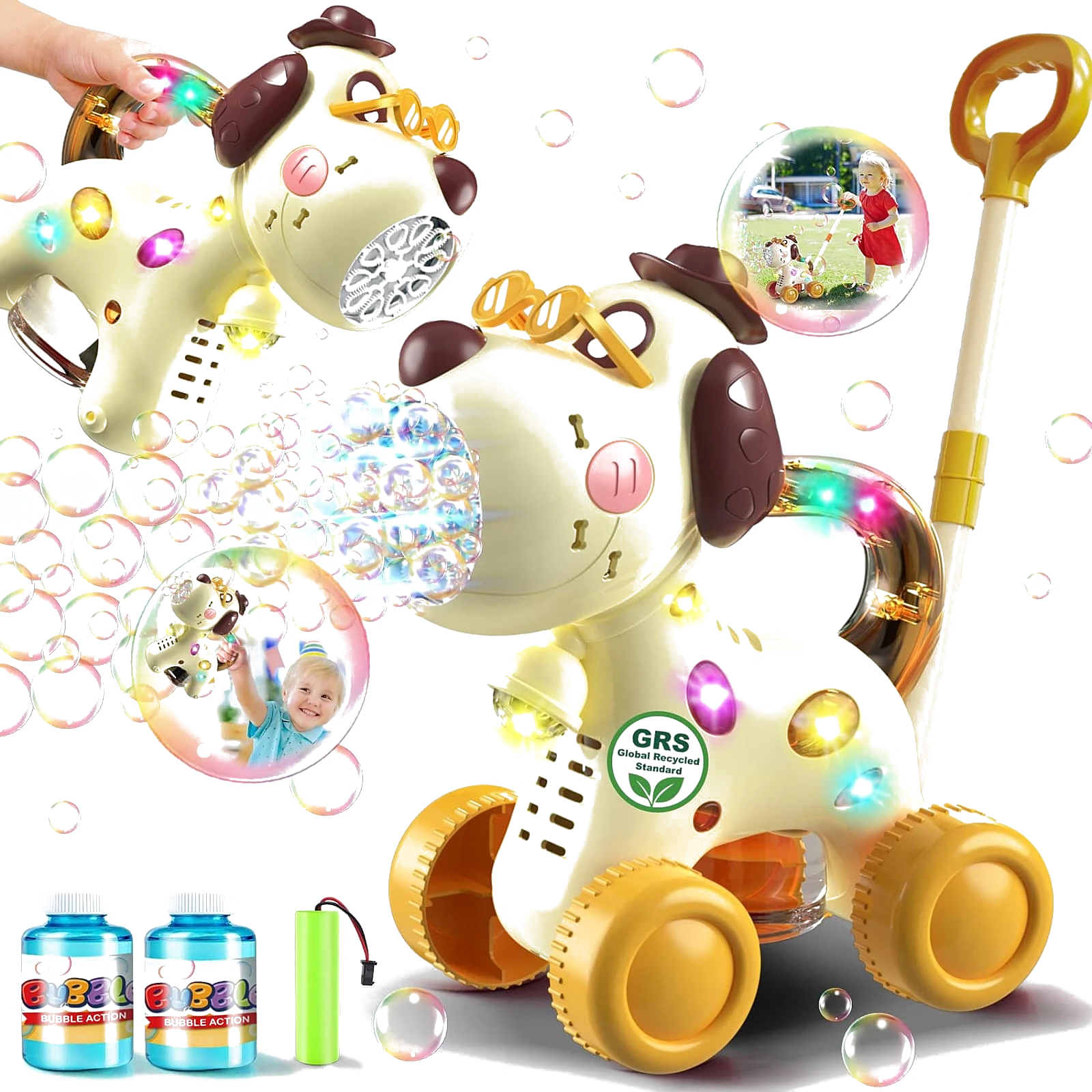 Bubble Maker Dog Toy