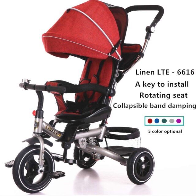 The Stylish Plug and Play Tricycle