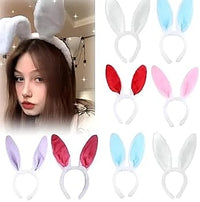 Colorful Bunny Ear Headbands