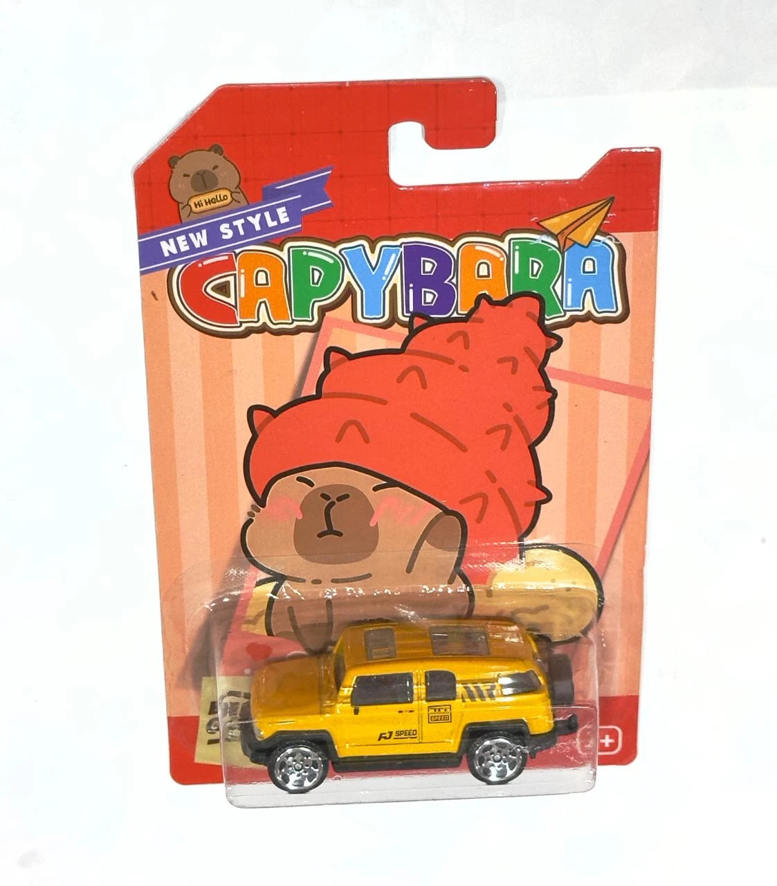 Capybara Toy Cars